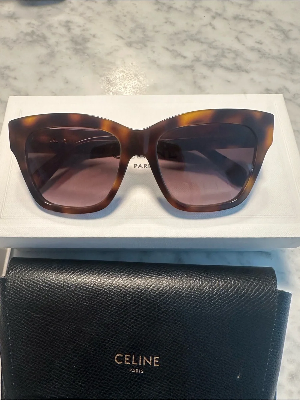 CELINE TRIOMPHE 09 SUNGLASSES IN ACETATE